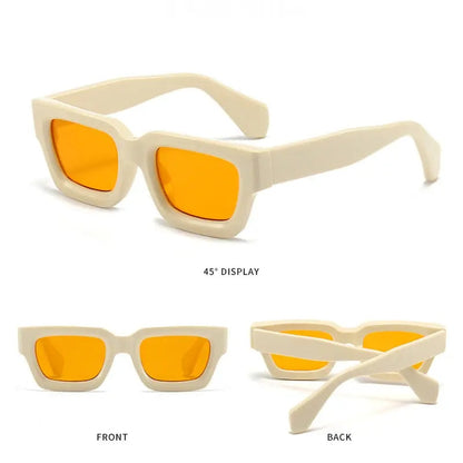 Vintage Chunky Square Sunglasses - Kia Day Design
