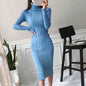 Slim Fit Wrap Knitted Dress - Kia Day Design