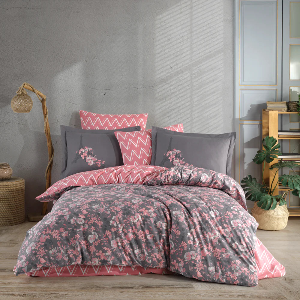 Hobby Alanza Powder - Poplin Double Duvet Cover Set