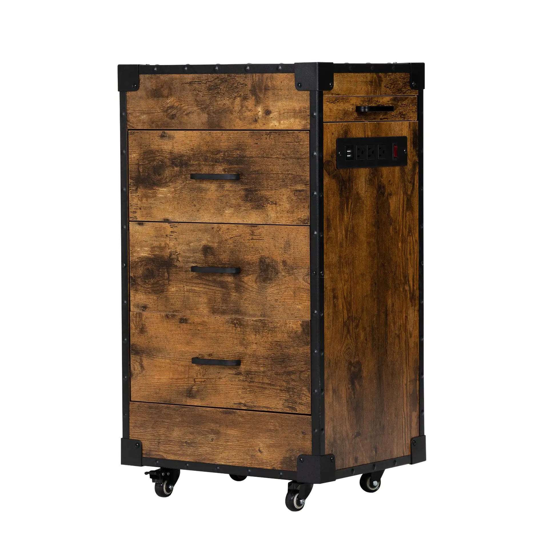 Fiberboard Salon Beauty Cabinet - - cabinet