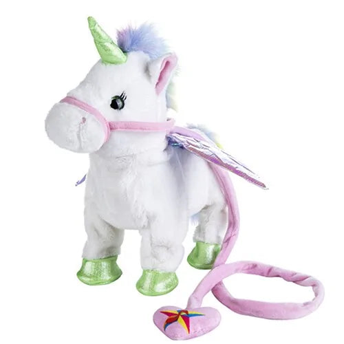 Electric Walking Unicorn Plush Toy