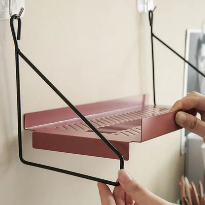 Metal Decorative Floating Wall Shelf - Kia Day Design
