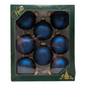 Matte Navy Blue 2 5/8" (67mm) Glass Ball Ornaments - Set of 8 - Default Title - Christmas >> Ornaments >> Glass