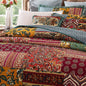 DaDa Bedding Dark Elegance Bohemian Floral Cotton Patchwork Bedspread Set (JHW-550)- DaDalogy Bedding Collection- {{Product type}}