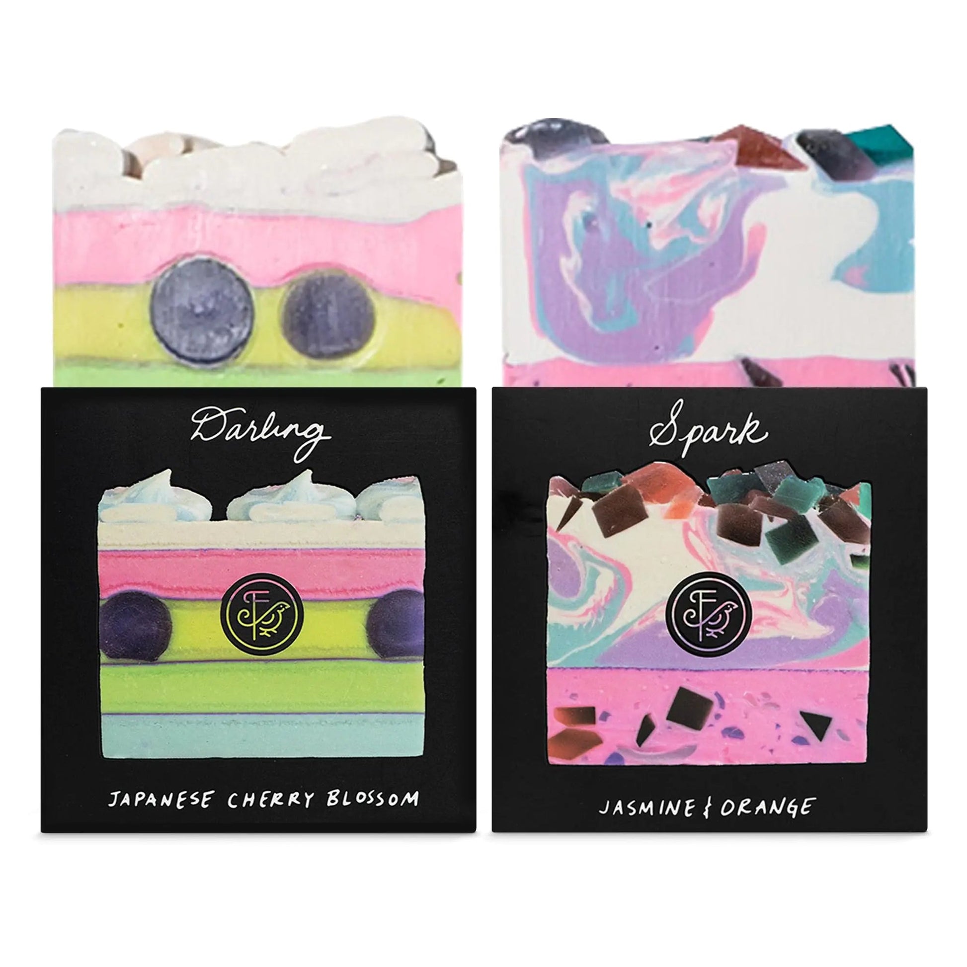 Pack of 2 Finchberry Natural Soap Set - Darling & Spark Pack of 2 - bar soap