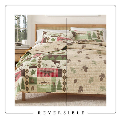 Wilder Collection Lodge Quilt Set - - Quilts
