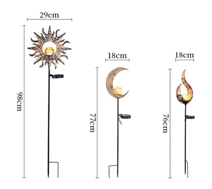 Solar Lawn Lamps - Kia Day Design