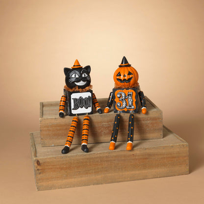 Halloween Dangle leg Shelf Sitter - - - Holidays >> Halloween