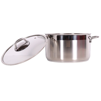 Serenk Modernist 5 Piece Stainless Steel Pots and Pan Set Kia Day Design