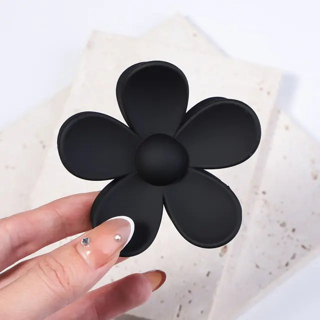 Flower Shape Hair Claw Clip