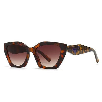Retro Rectangular Cat Eye Sunglasses - Kia Day Design