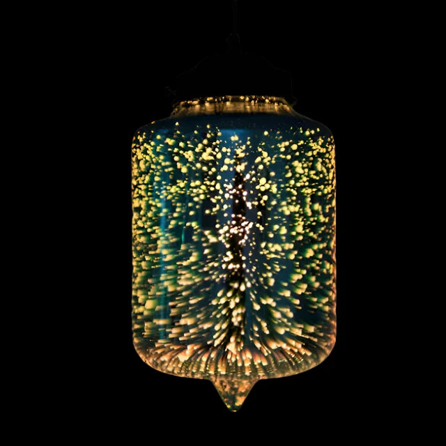 Modern 3D  Glass Shade Pendant Lamp Lights