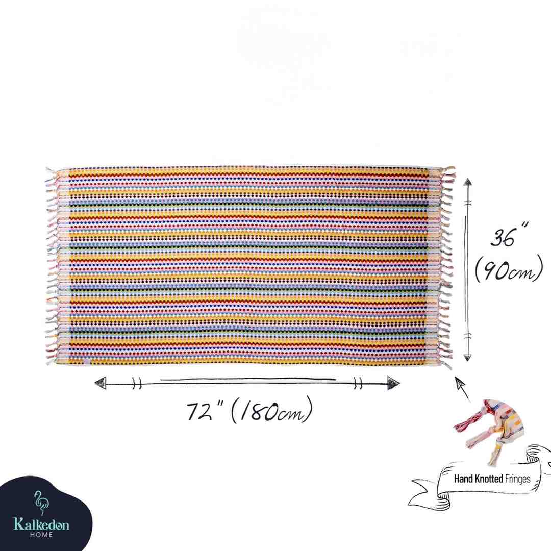 Pom Pom Bath Towel - - Bath Towels