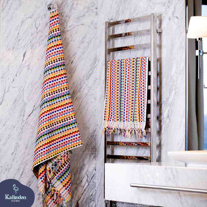 Pom Pom Bath Towel - - Bath Towels
