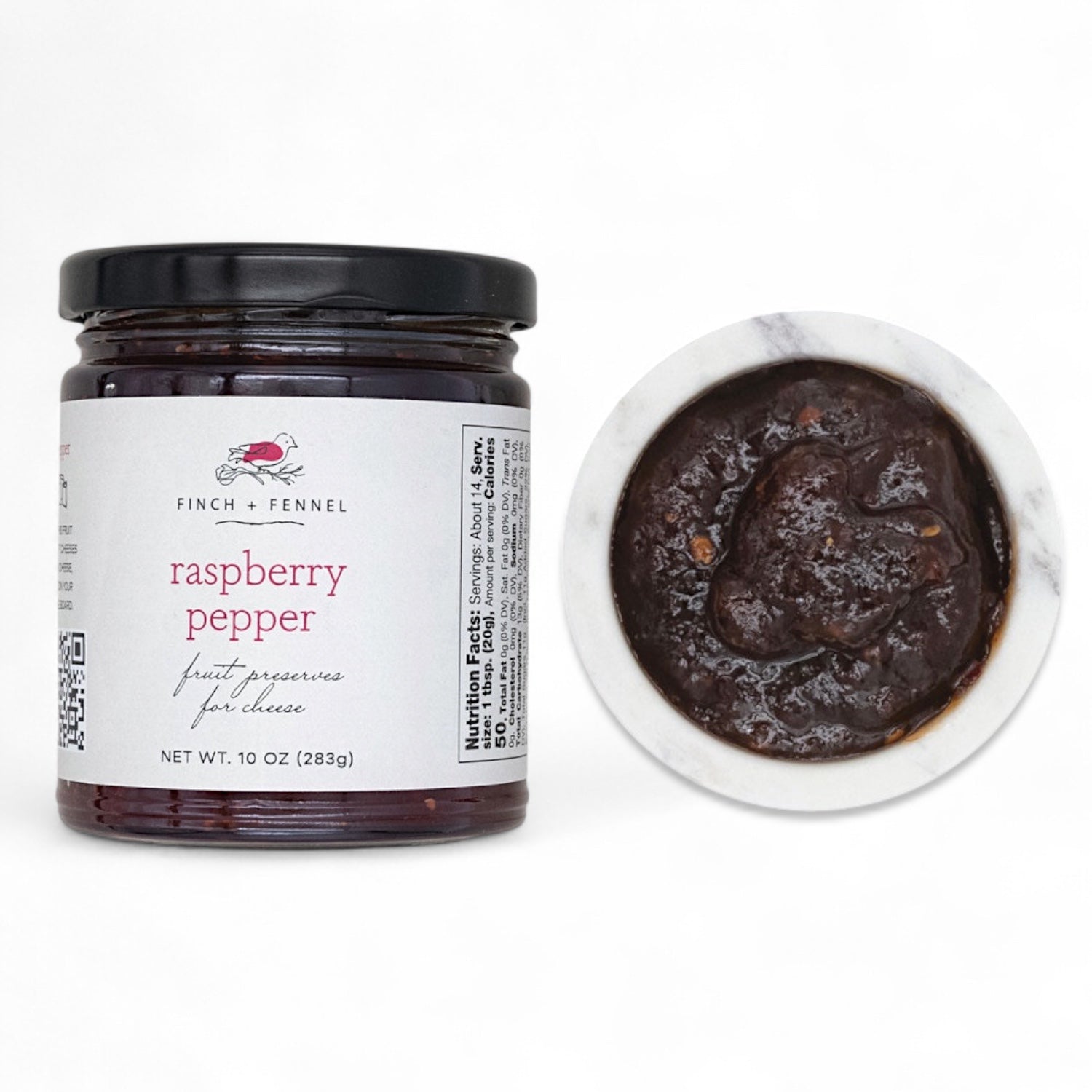 Raspberry Pepper Fruit Preserves | Finch & Fennel - - Kitchen & Bath