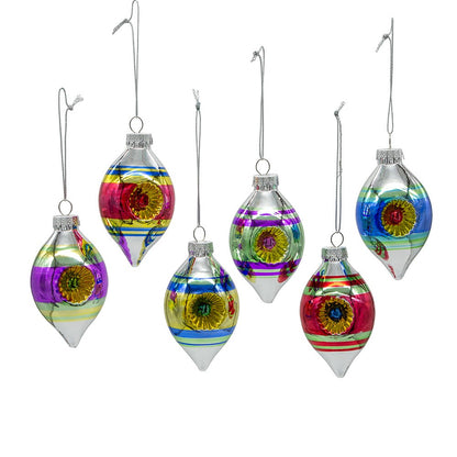 Early Years Nostalgic Glass Finial Ornament Set - - Christmas >> Ornaments >> Glass