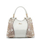 Womens Designer Leather Handbags White