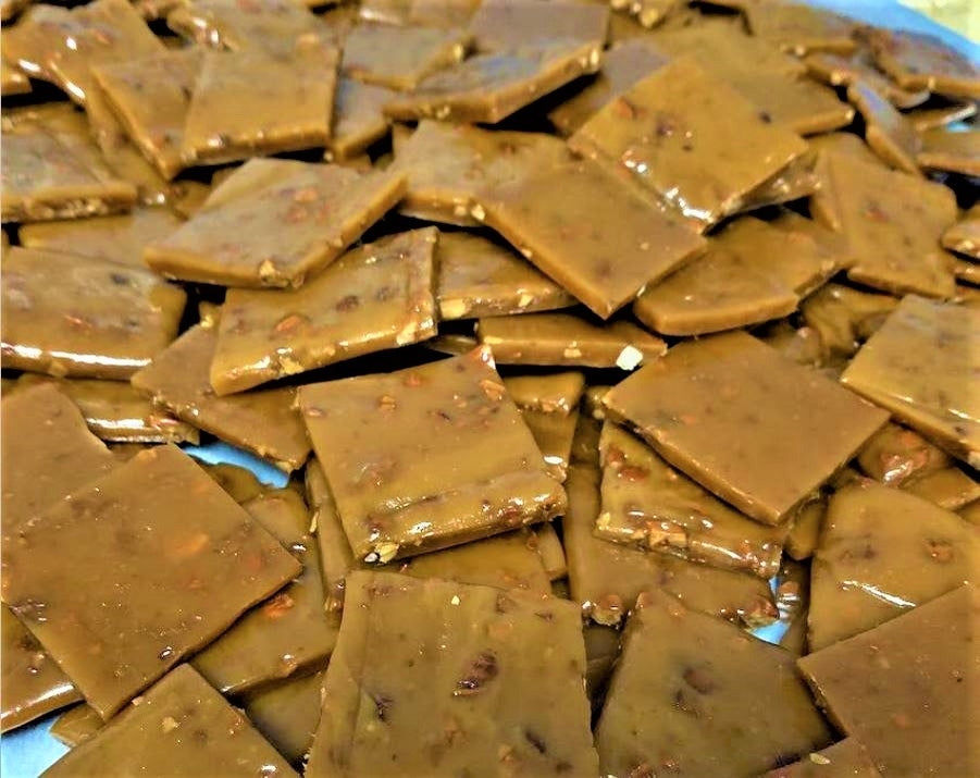 Maple Brittle with Almonds - Pouch - - Food >> Maple >> Cookies & Snacks