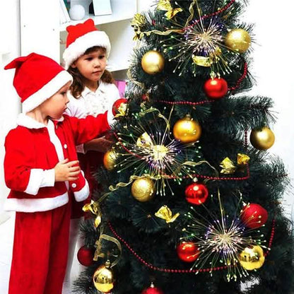 Remote Control Waterproof Christmas Fireworks LED String Lights - - String & Fairy Lights