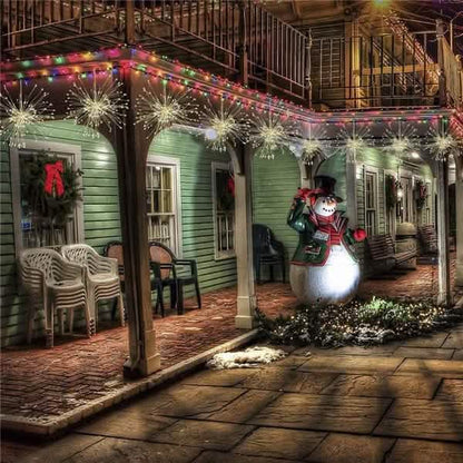 Remote Control Waterproof Christmas Fireworks LED String Lights - - String & Fairy Lights