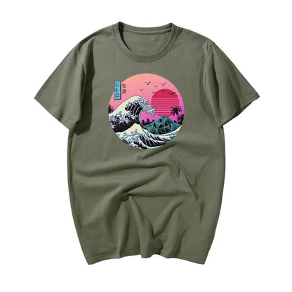 The Great Retro Wave - Dark Green -