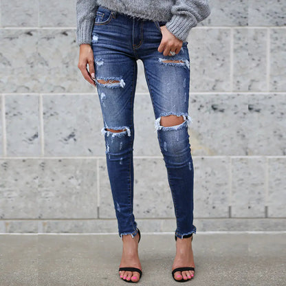 Womens Jeans Pants - Kia Day Design