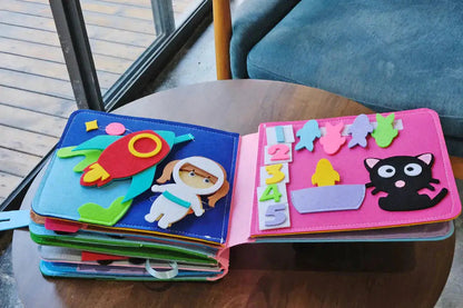 Feltastic Montessori Story Book Kia Day Design