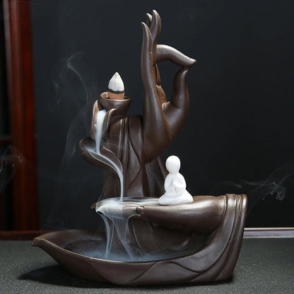 Purple Sand Back Incense Burner Kia Day Design