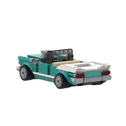 Vintage Car Blocks Bricks Toys Kia Day Design