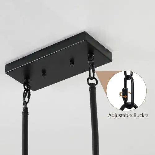Walnut 5 Light Vintage Farmhouse Light - Kia Day Design