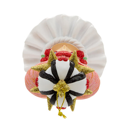 Alice In Wonderland Hat Ornament - Queen of Hearts - - Christmas >> Ornaments >> Licensed
