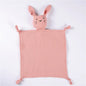 Baby Cotton Muslin Comforter Blanket Pink Cat