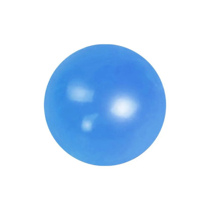 4PCs Luminous Sticky Wall Balls Stress Reliever Squishy Toys Kia Day Design