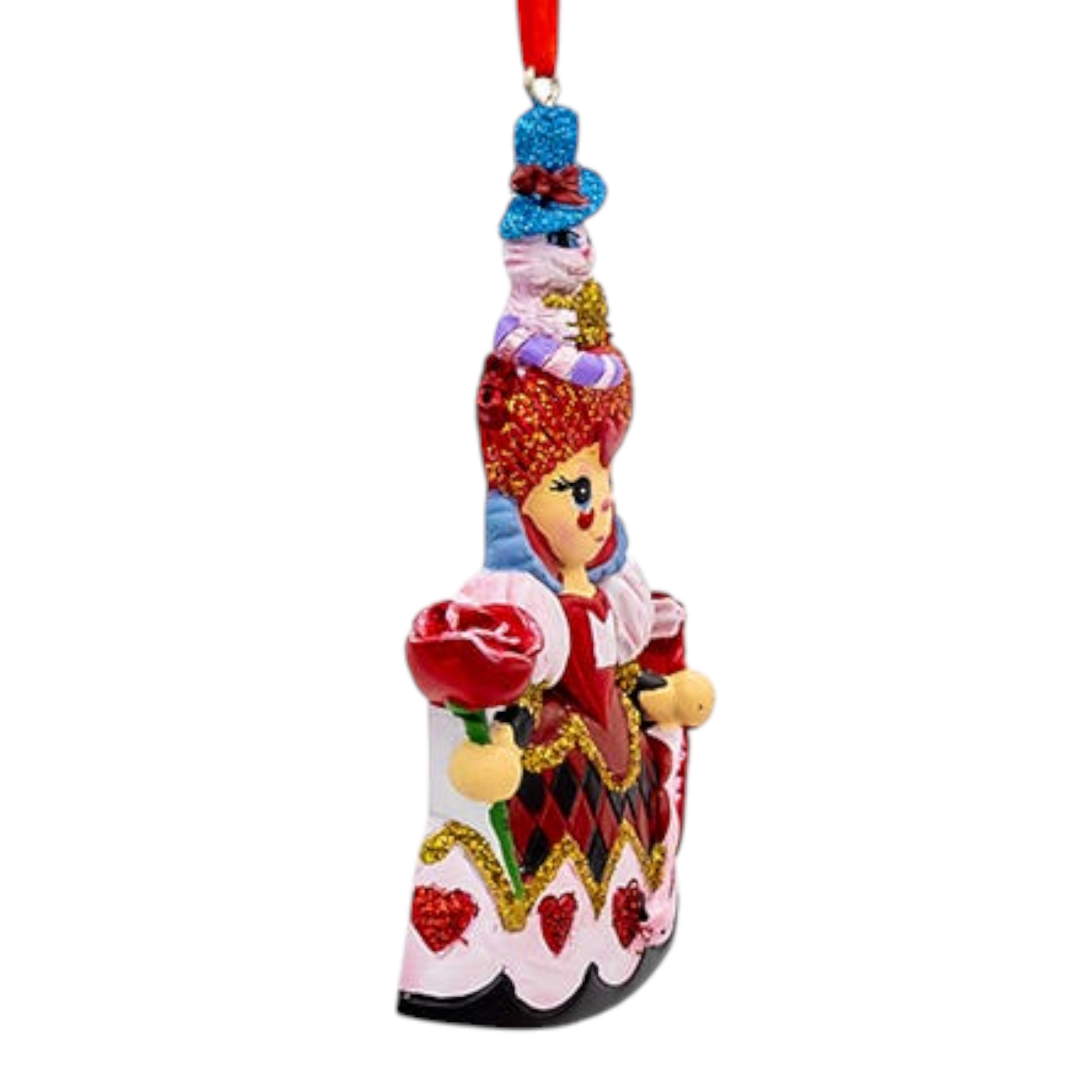 Alice in Wonderland Collection – Queen of Hearts Ornament - - Christmas >> Ornaments >> Licensed