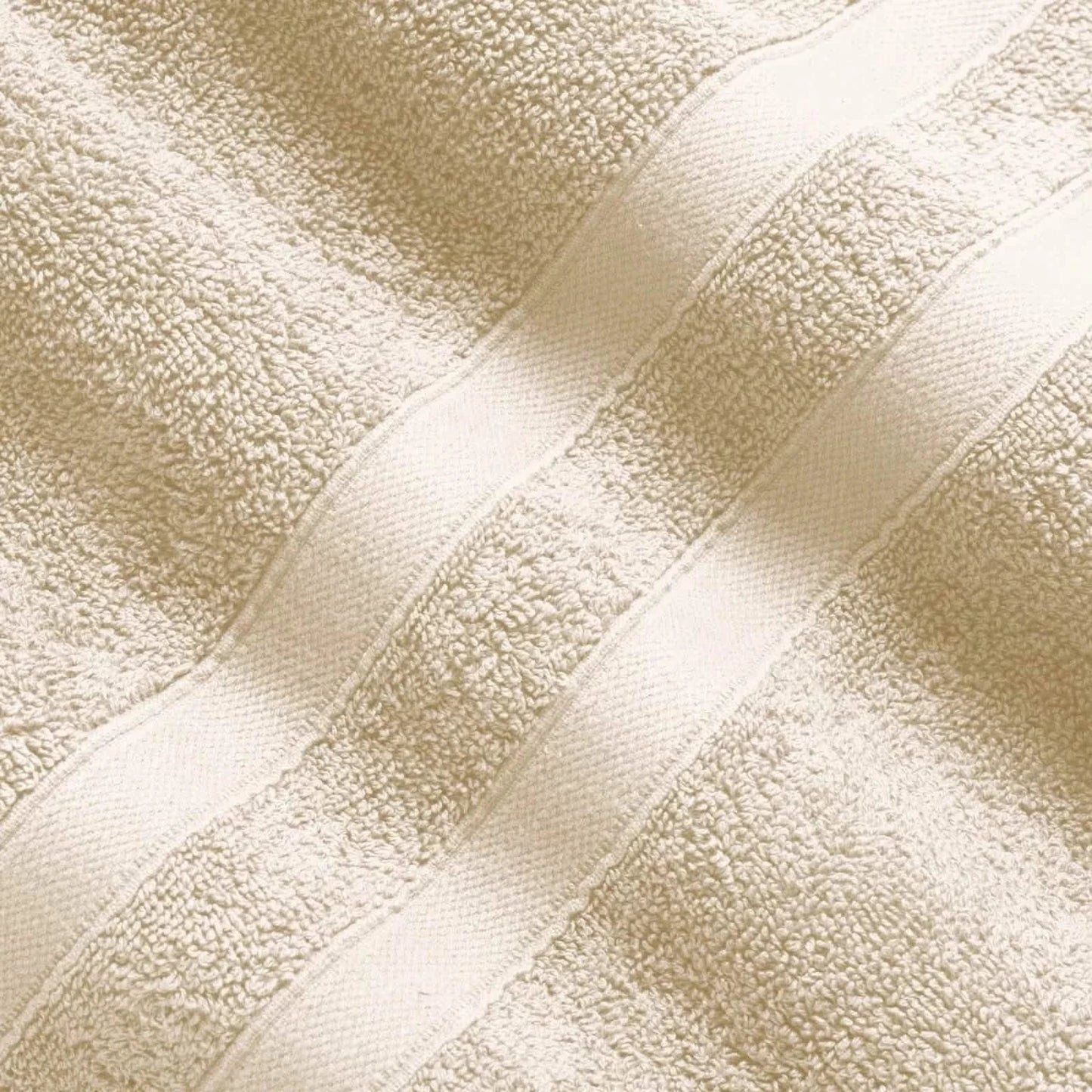 12-Piece Set: Bibb Home Zero Twist Egyptian Cotton Towel Set - - Bath