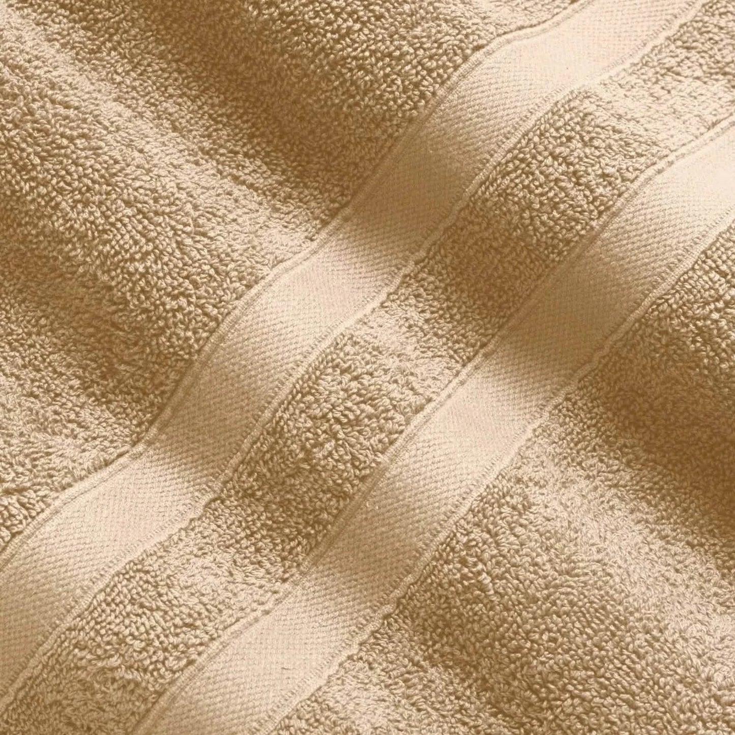 12-Piece Set: Bibb Home Zero Twist Egyptian Cotton Towel Set - - Bath