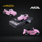 HKM Model VW Beetle Pink Pig Livery 1:64 - - Volkswagen