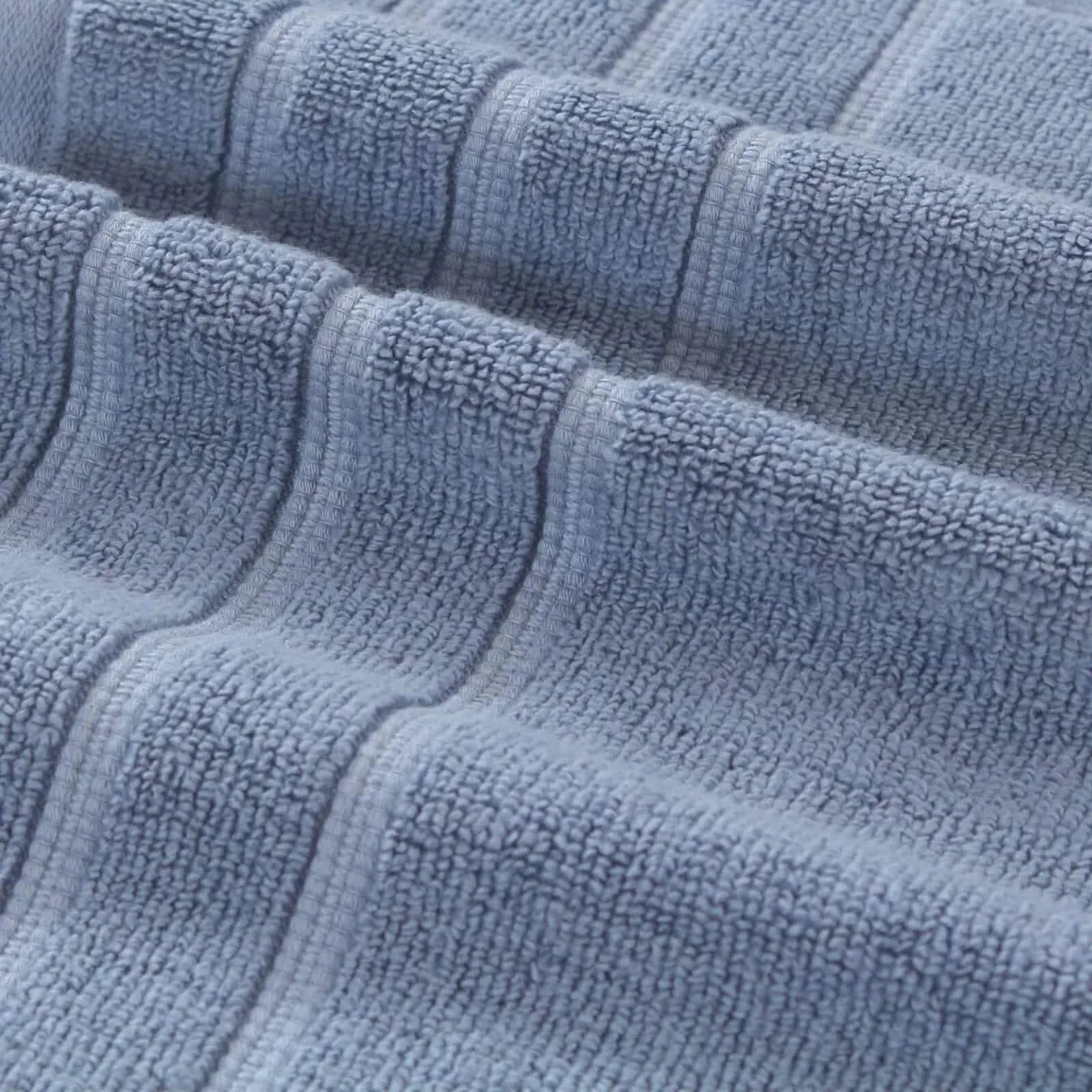 12-Piece Set: Bibb Home Zero Twist Egyptian Cotton Towel Set - - Bath
