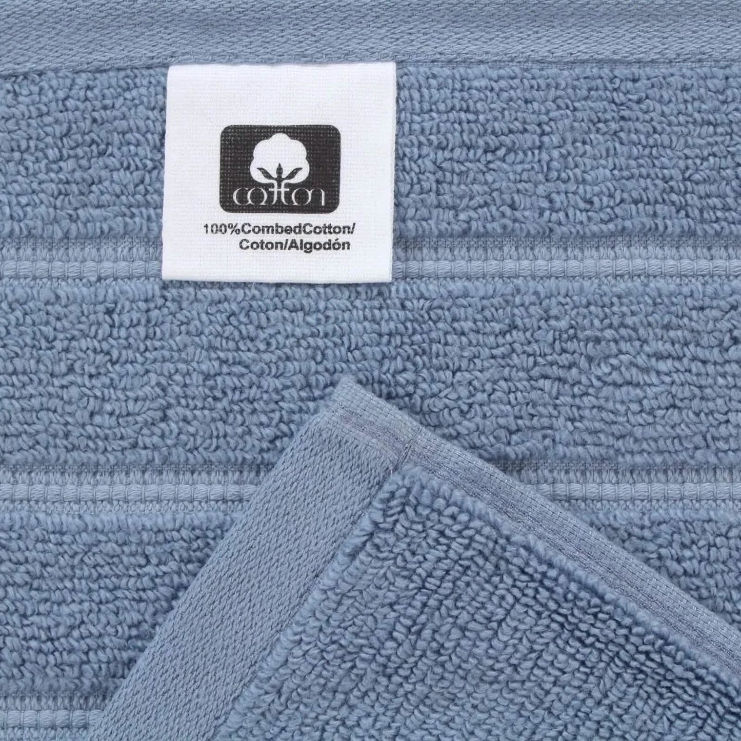 12-Piece Set: Bibb Home Zero Twist Egyptian Cotton Towel Set - - Bath