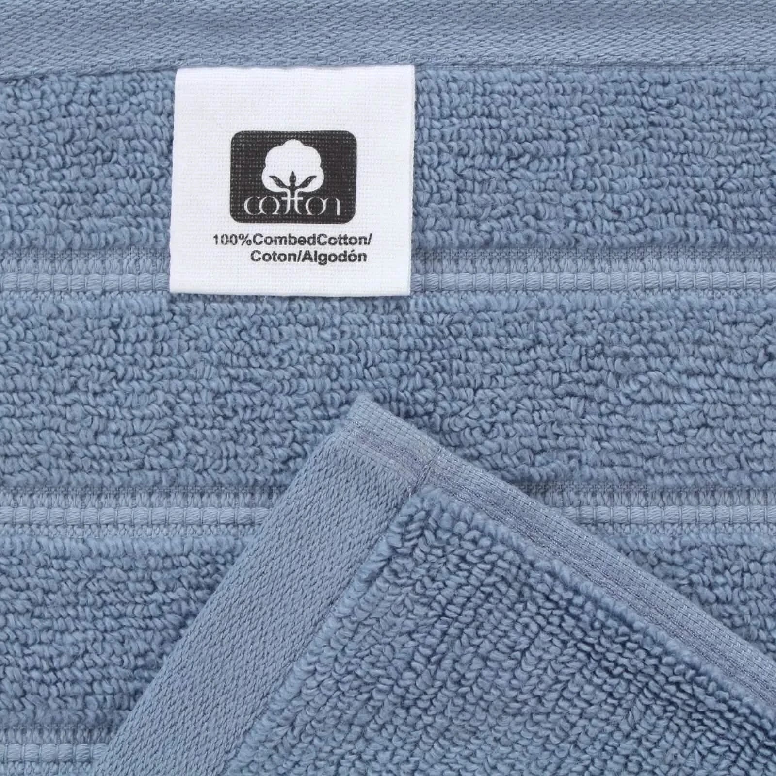 12-Piece Set: Bibb Home Zero Twist Egyptian Cotton Towel Set - - Bath
