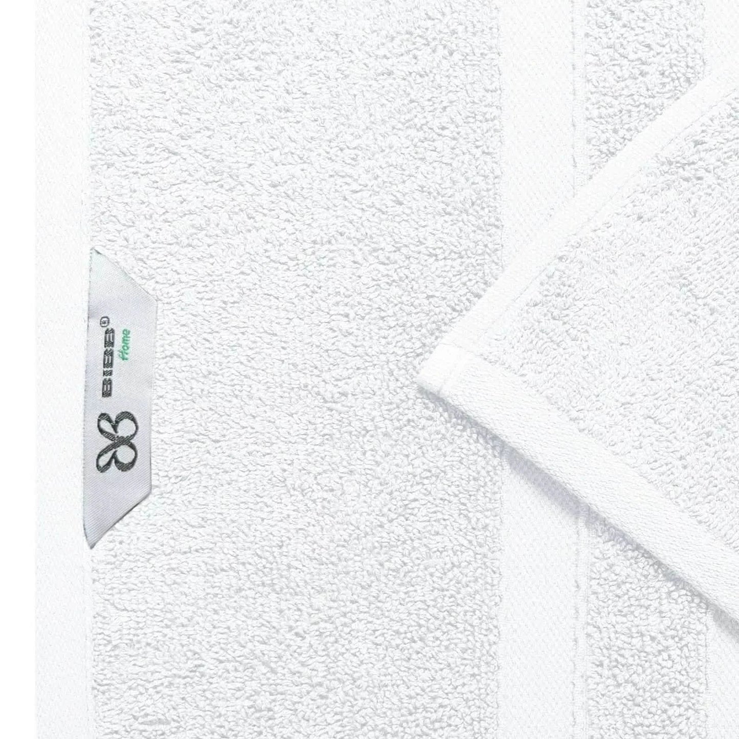 12-Piece Set: Bibb Home Zero Twist Egyptian Cotton Towel Set - - Bath