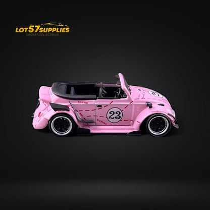 HKM Model VW Beetle Pink Pig Livery 1:64 - - Volkswagen