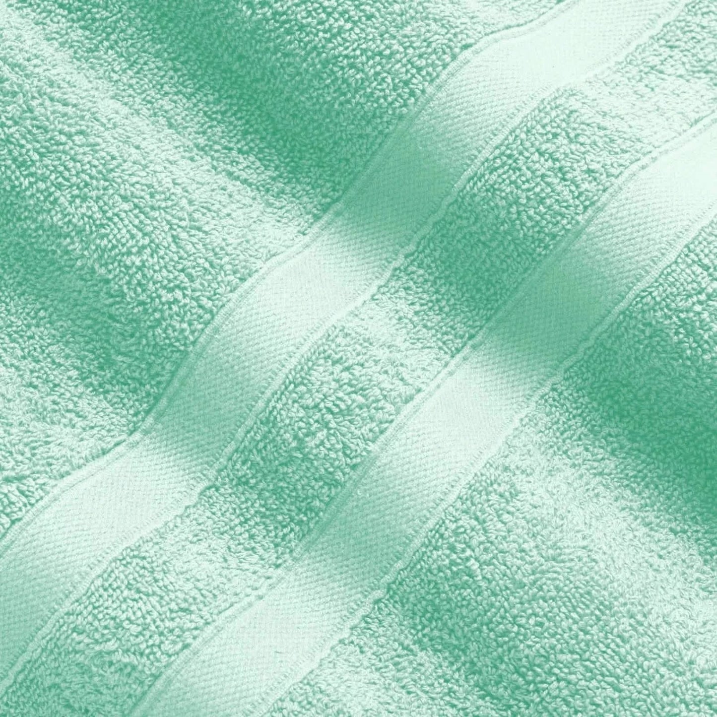 12-Piece Set: Bibb Home Zero Twist Egyptian Cotton Towel Set - - Bath