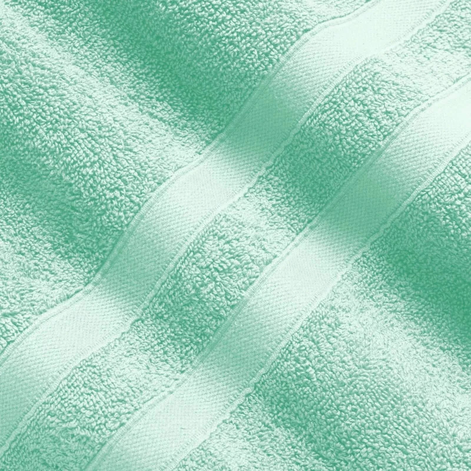 12-Piece Set: Bibb Home Zero Twist Egyptian Cotton Towel Set - - Bath