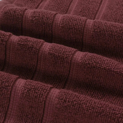 12-Piece Set: Bibb Home Zero Twist Egyptian Cotton Towel Set - - Bath