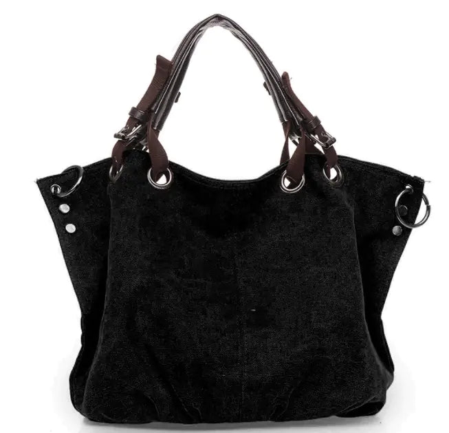 Large Capacity Canvas Bag - Kia Day Design