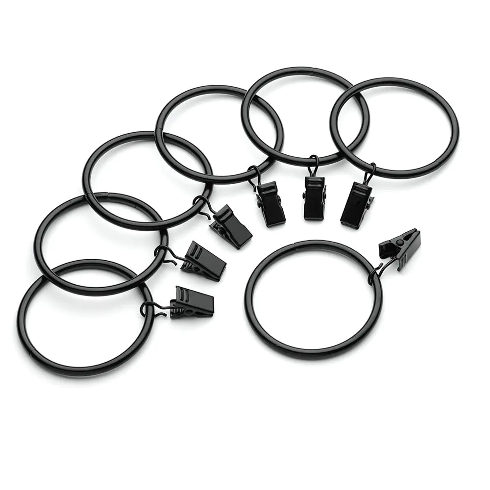 Custom Iron Curtain Rings with Simple Design - Kia Day Design