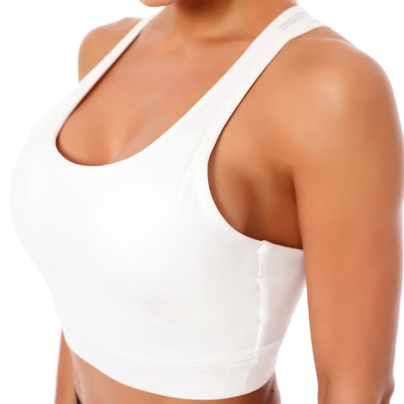 Kaminsky Women Push Up Back Sport Gathered Bra