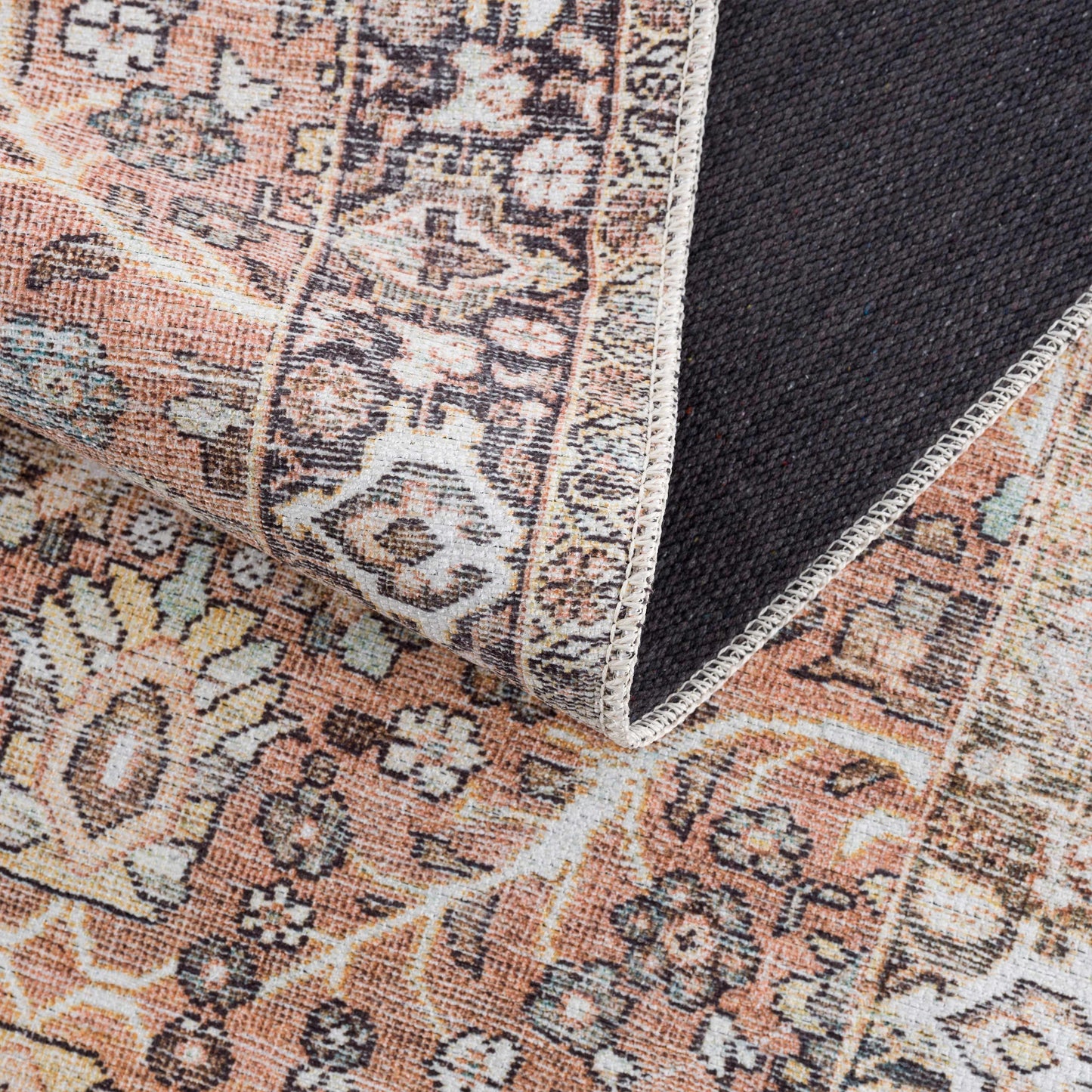 Bian Washable Area Rug - - Rugs