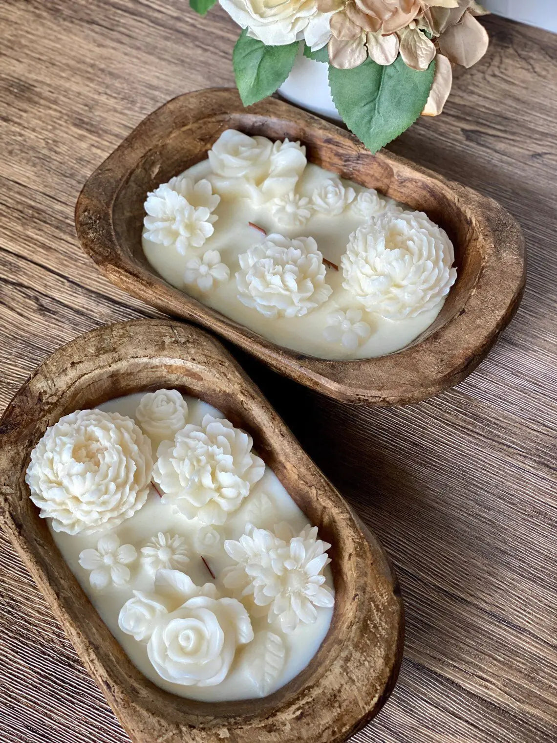 Botanical Garden Scented Dough Bowl Candle - Kia Day Design